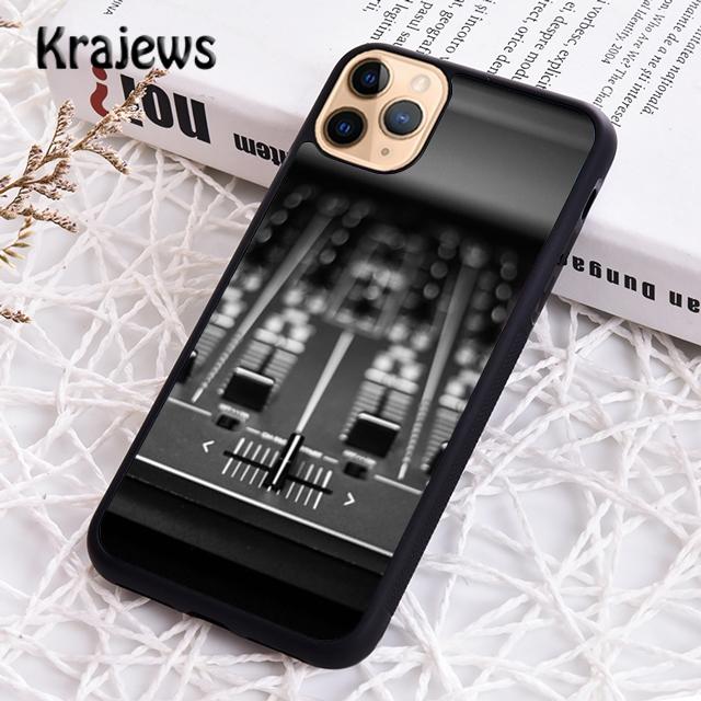 Krajews DJ-микшер Музыка Мягкий чехол для телефона Cover Для iPhone 17 Air 16 15 14 plus 11 12 13 pro max coque Оболочка Fundas