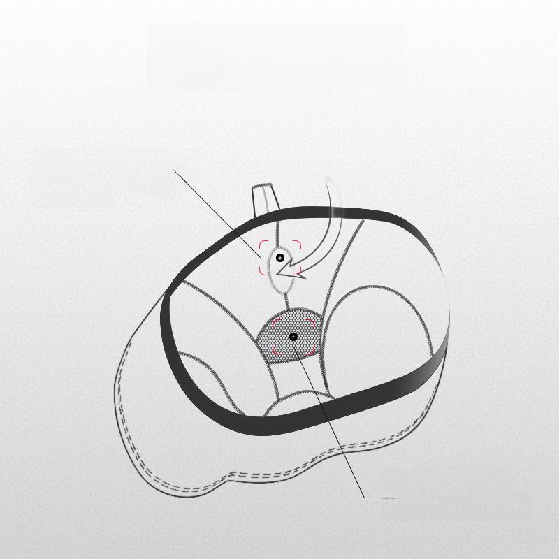 Мужские трусы-боксеры Bullet средней талии из сетки Ice Silk