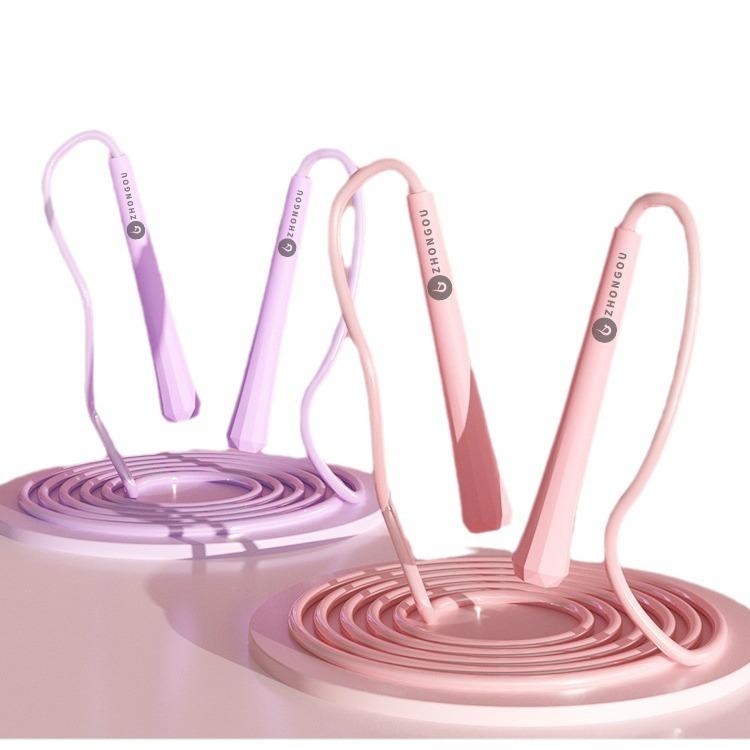 Skipping Children's Fitness Sports Indoor Household Rope Portable Kindergarten Diamond Style Skipping Rope for Primary and Secondary School Students