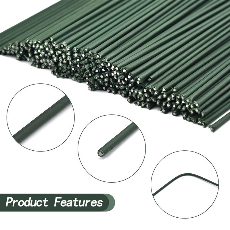 50 шт. Стебель цветка, обернутый клеем, Имитация цветочных веток, Ручная работа, DIY, Флористический стержень для цветочной композиции, Аксессуары