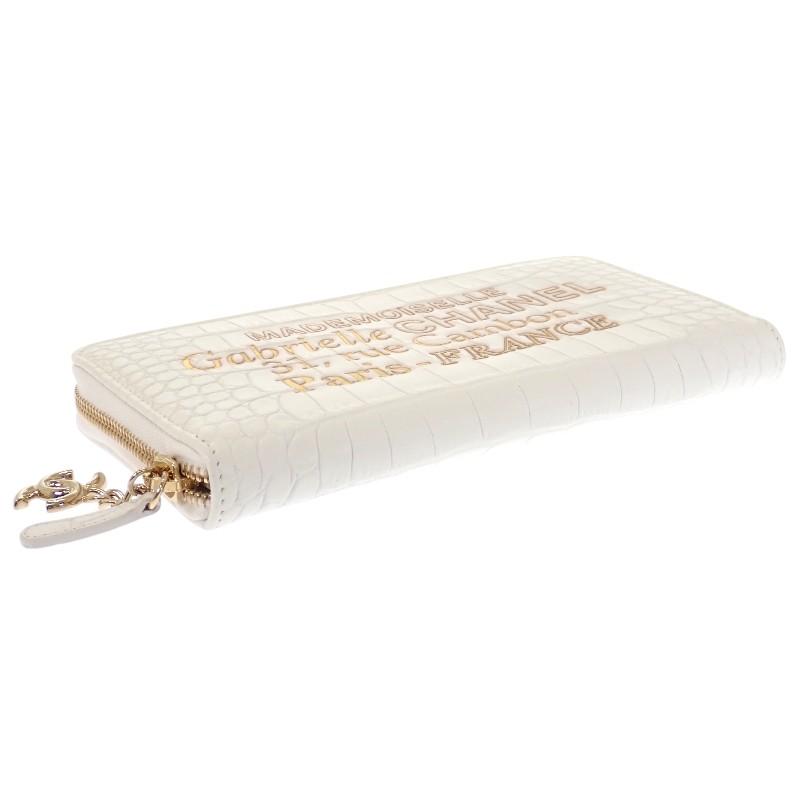 CHANEL  Purse white leather Women