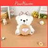 Teddy Bear Bow Plush Stuffed Toy Animal Doll Keychain Backpack Gifts Pendant