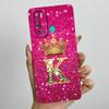 Для Tecno Pouvoir 4 4 Pro Чехол Роскошная Корона Буква Силиконовый Мягкий ТПУ Чехлы для Телефона Для Tecno LC7 LC8 Защита Камеры Задняя Крышка
