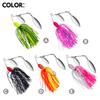 Bearded Lao Lure Bait 10G 14G Tassel Glitter Anti Hanging Bottom Lure Fake Bait Biomimetic Bait Spinnerbait