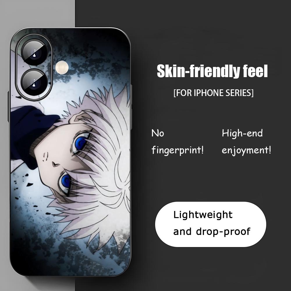 White Hot K-KilluAS Zol-dy-ck Phone Case For iPhone 17 16 15 14 13 12 11 X XR XS 8 Plus Mini Pro Max Soft black Shockproof Cover