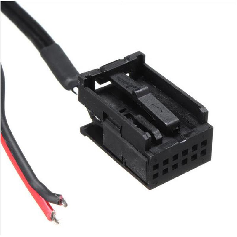 Новый 12V 12-контактный автомобильный Bluetooth-адаптер AUX-кабель для Ford Focus MK2 C-MAX Mondeo MK3