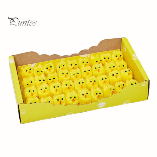 Пасхальный плюшевый цыпленок Желтый пушистый цыпленок Украшение Плюшевая игрушка Пасхальный цыпленок для детей Сделай сам Украшения для пасхальных яиц Наполнители для пасхальных корзин