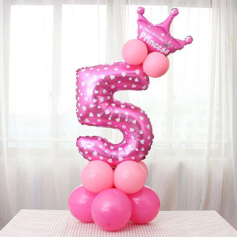 Надувные цифры на день рождения