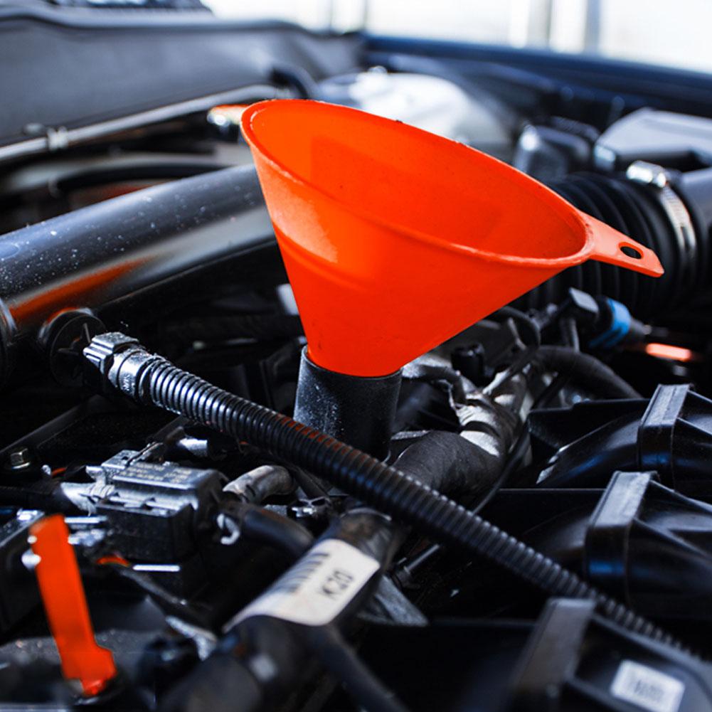 Набор пластиковых воронок для автомобильного масла, бензина и жидкостей, для автомобиля, дома, кухни, функциональная пластиковая воронка для дома, лаборатории