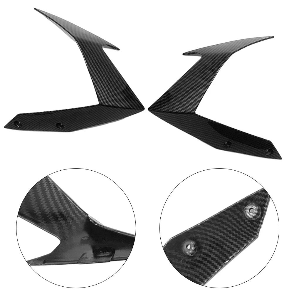 FAIRING TRIM FRAME COVER ABS Carbon Fiber Black Dustproof Replace Install 2 Pieces For Aprilia R S 125 2006-2011