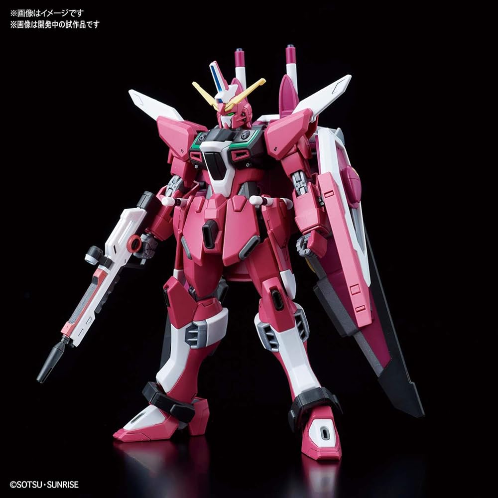 Bandai Spirits HGCE Infinite Justice Gundam 1/144 Scale Color-Coded Plastic Model Kit