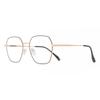 Full Rim Geometric Rose Gold Black Smartbuy Collection Addisone 911b Fashion Men Eyeglasses