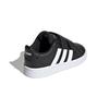 adidas Черно-белые детские кроссовки Grand Court для младенцев Core-Black Cloud-White EF0117
