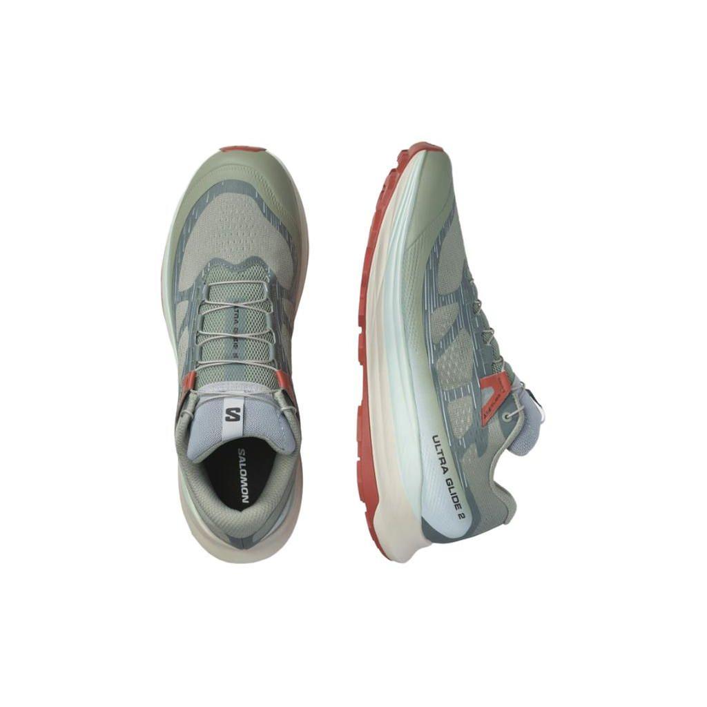 SALOMON Ultra Glide 2 Comfortable Non-Slip Low-Top Running Shoes Men Sneaker Gray Orange 472121