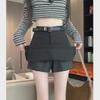 2024 High-Waist A-Line Black Skirt – Women's Spring Anti-Exposure Hip Skirt