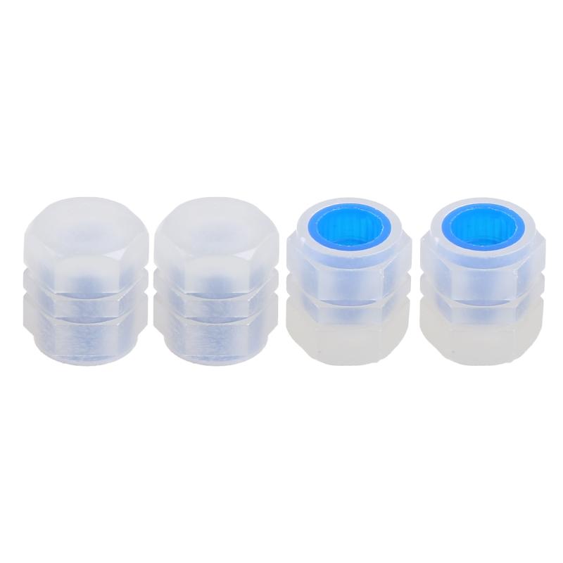 4 шт. светящиеся шины для колпачков штока клапана светящиеся в темноте шины для крышки штока клапана