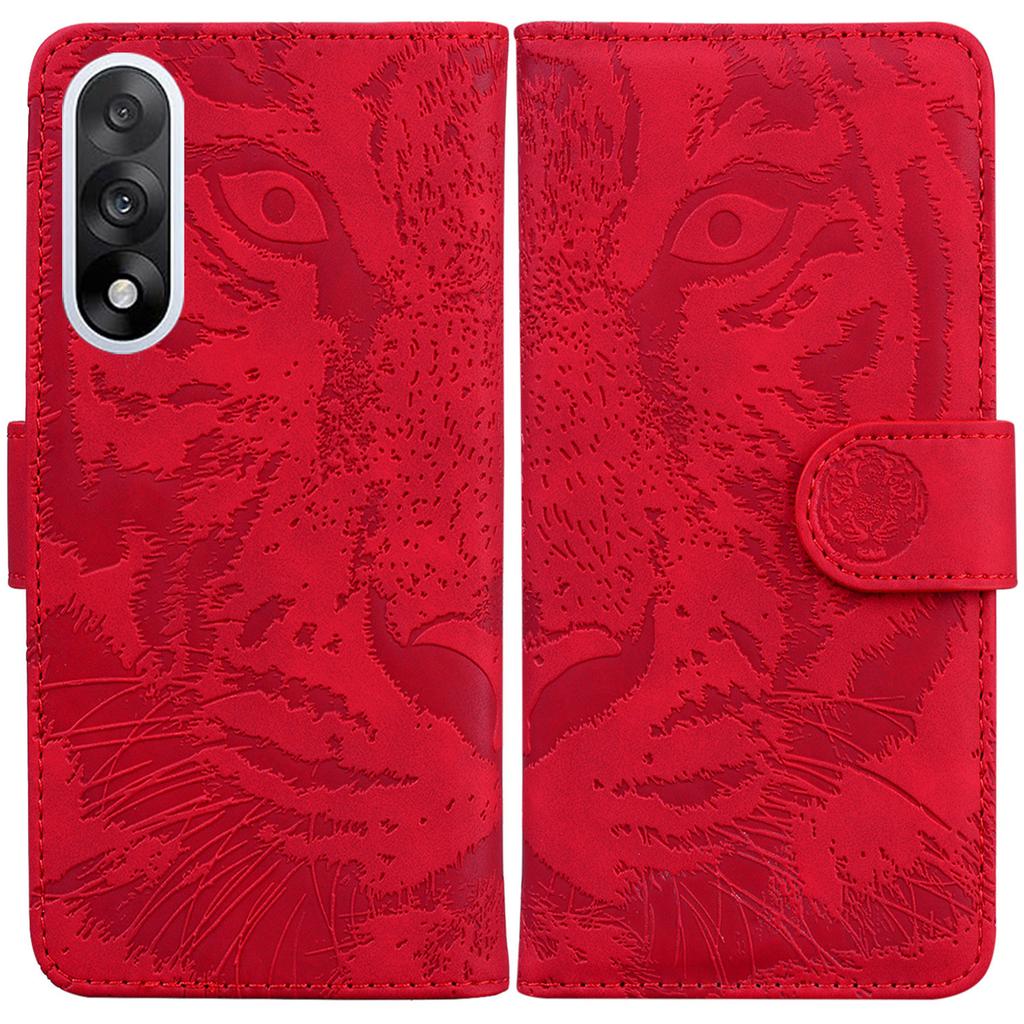 For OnePlus Nord 5 5G Case Tiger Imprint Leather Wallet Phone Cover