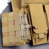 Комплект пряжек быстрого сброса для бокового ремня Molle, одноточечное быстроразъемное крепление Molle с боковой загрузкой, с петлей и крючком