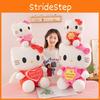 Flower Plush Hellokitty Doll Heart Cat Stuffed Toy Strawberry Decoration Angel