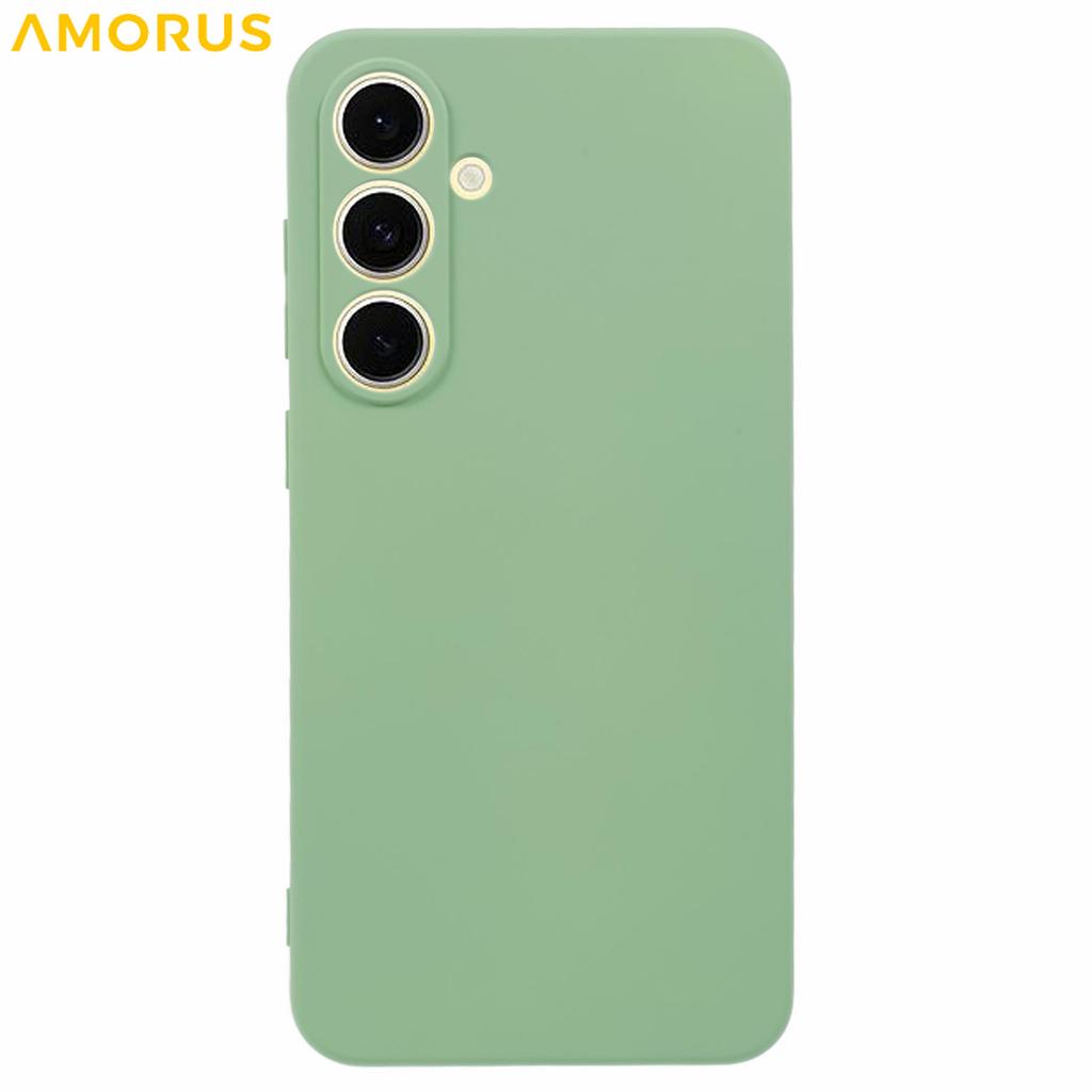 For Samsung Galaxy S24 FE Case Precise Cutouts TPU Fiber Lining Shockproof Phone Cover