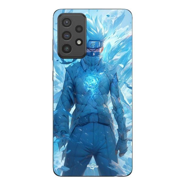 Coque de téléphone - MANIACASE - Samsung Galaxy A53 - Kakashi Hatake - Silicone TPU - Noir
