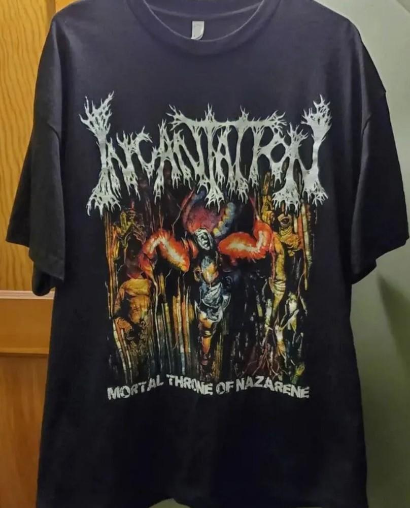 Incantation Mortal Throne of Nazarene T-Shirt brand new shirt Unisex T-Shirt