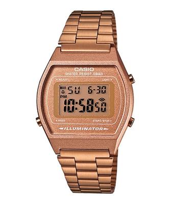Цифровые стандартные часы Коричневые B640WC-5A