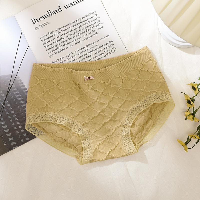 Бесшовные трусы-брифы больших размеров из модала, облегающие бедра, нижнее белье для женщин с высокой талией, утягивающее бедра, кружевные треугольные трусики