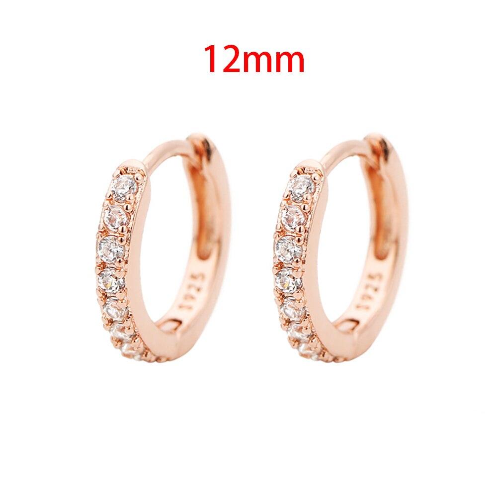 2 шт., серьги-кольца Rainbow Little Huggies для девочек, маленькие кольца из нержавеющей стали для девочек, маленькие спиральные кольца для пирсинга хряща, круглые мужские обручи