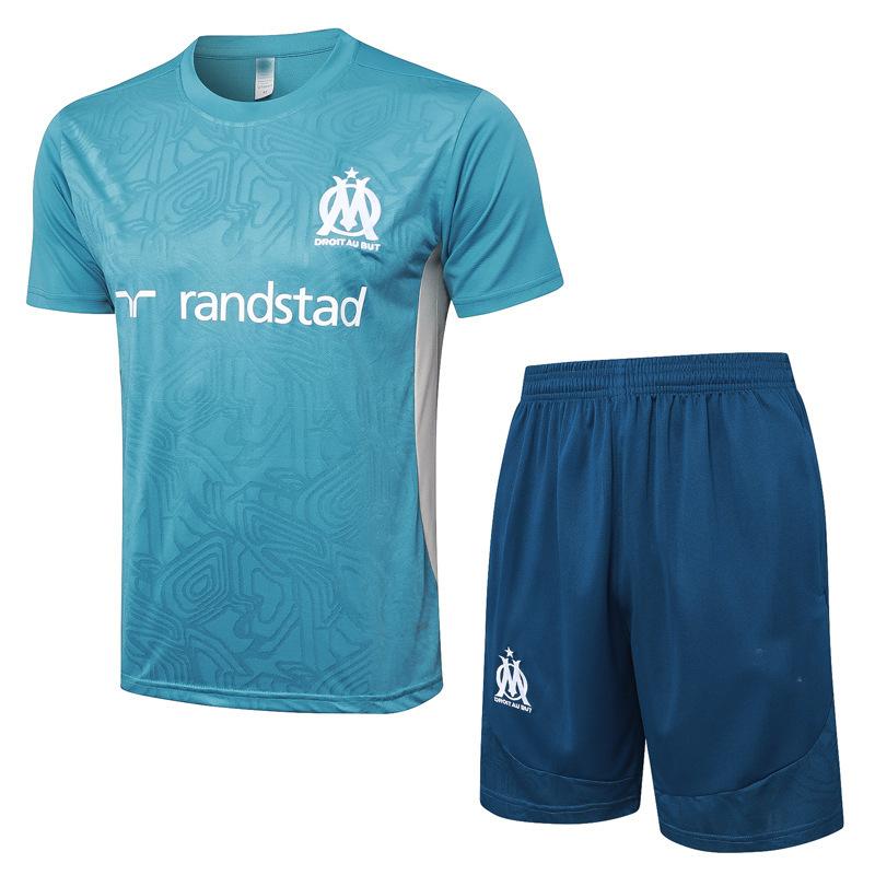 Football Training Jersey 2425 Riyadh Chelsea Barcelona Paris Real Madrid Arsenal Jersey Short-Sleeved Set