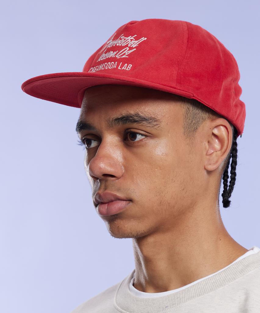 КЕЙМ СОДА ЛАБ Кепка-бейсболка Quarter Ball Cap Красный Белый