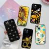 RA3 Art Bees Cartoon New High-End Shell Phone Case for Redmi Note 8 9 Pro Max 9S 9T 9C NFC 8T 8A 10A A4