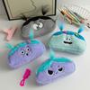 Stuffed Plush Pencil Bag Cute Design Stationery Bag Creative Cartoon Pen Bag Office Supply