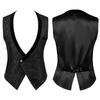 Men's Vests Medieval-style Vintage Costume Tuxedo Sleeveless Vests European Vintage Stage Halloween Costume Gothic Jacket Set