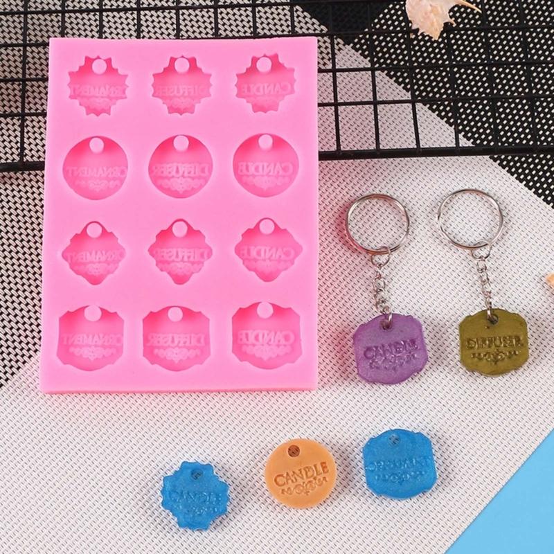 3D Форма для месяца, силиконовая, гибкая, пищевая, для глины, смолы, керамики, конфет, мастики, шоколада, мыла