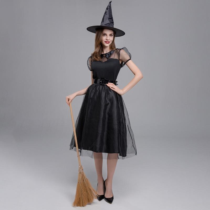 Halloween Costume Adult Witch Costume Wizard Witch Zombie Masquerade Vampire Party Costume