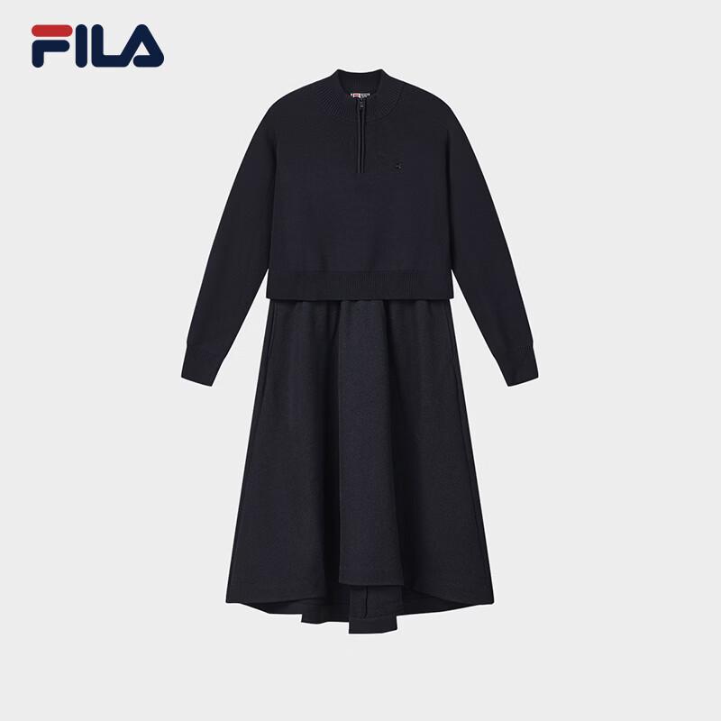 Fila Женское платье-двойка из искусственной кожи с вставками