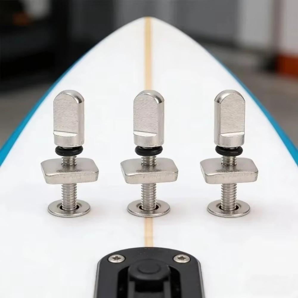 1PCS Replaceable Fin Bolts M4 Thread Single Fin Nails Durable Surf Fin Screws Surfboard Longboard