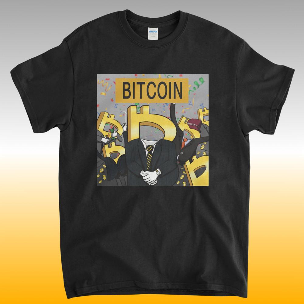 Bitcoin BTC Crypto Cryptocurrency Altcoin HODL Black T-Shirt UPC111 Unisex T-Shirt