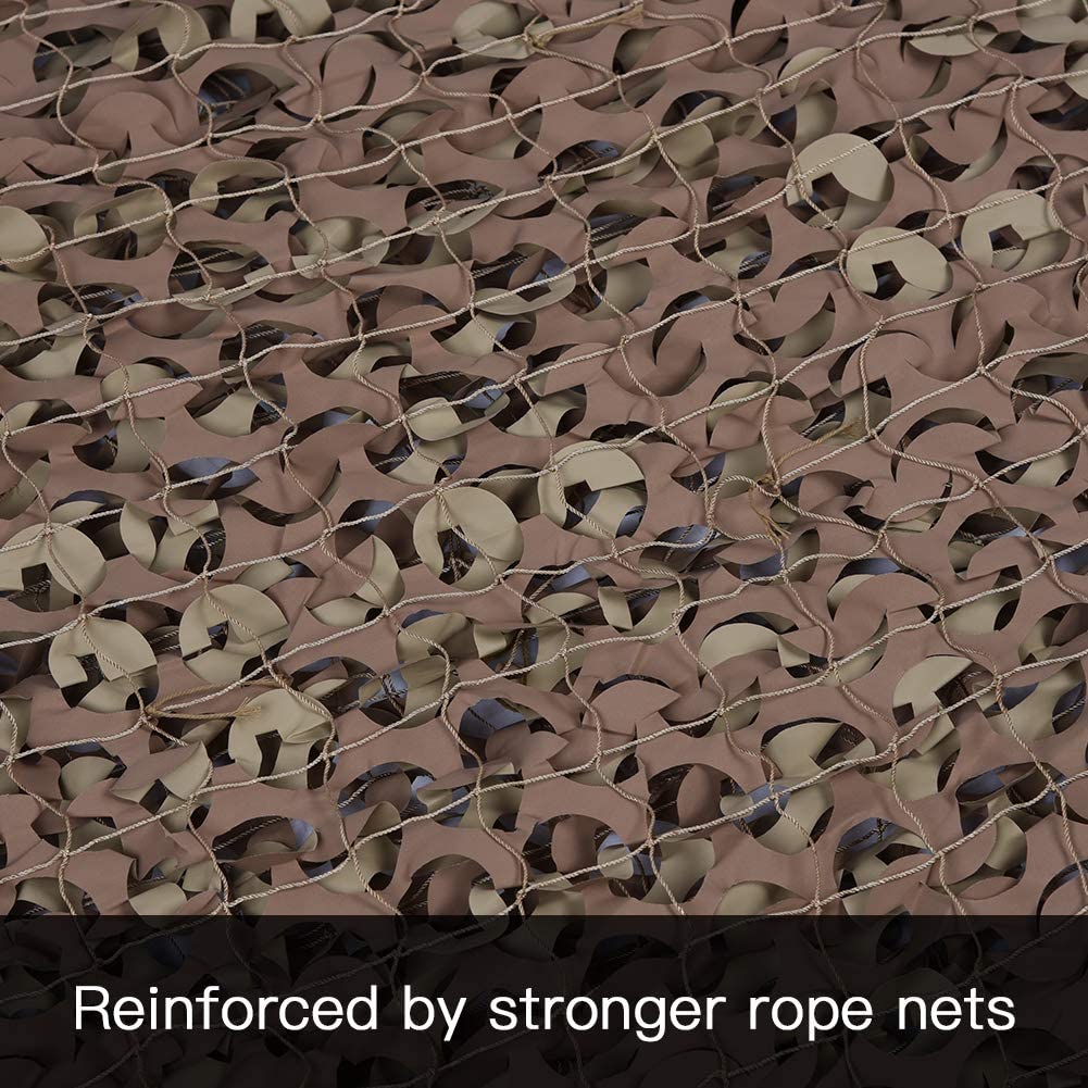 Kylebooker 1.5m Width Fire Retardant Gardening Shade Sails & Nets Camo Blind Material for Deer Hunting, Sunshade, Tree Stand, Party Decorations