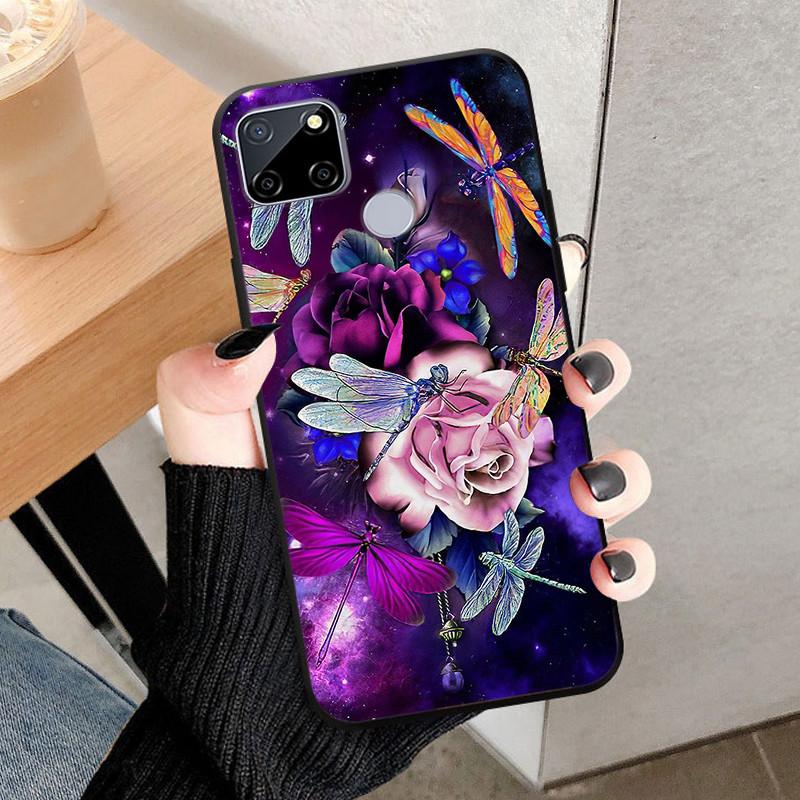 Для OPPO Realme C25 C25S C25Y Чехол Крутой Мягкий Силиконовый Матовый Ударопрочный Задняя Крышка Телефона Для Realme C 25 S Y Capa Funda Coque