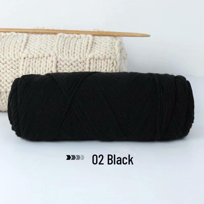 8-strand Lover Cotton Wool Yarn: Thick DIY Scarf Yarn, Needle Thread Milk Cotton Silk.