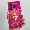 Чехол для Infinix Hot 40 Pro 40i Корона Буква Funda Мягкая Жидкая Силиконовая Задняя Крышка Для Infinix Hot40 Hot40i 40Pro Бампер Оболочка