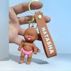 Black Baby Natasha Keychain Car Pendant Student School Bag Pendant Jewelry Product Gift