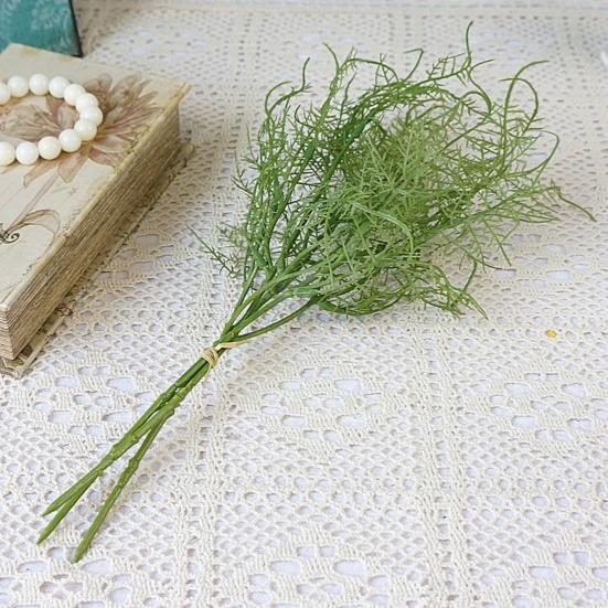 1 пучок искусственной травы папоротника, декоративные неувядаемые пластиковые уникальные украшения для стола, искусственная трава папоротника, свадебные сувениры