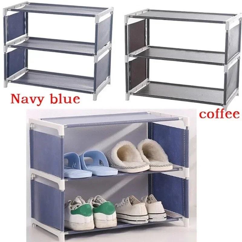 1 Pcs New Non-woven Cabinet Shelves with 3 / 4 Layers Optional Shoe Organizer Storage for Miscellaneous Items and Storage Items