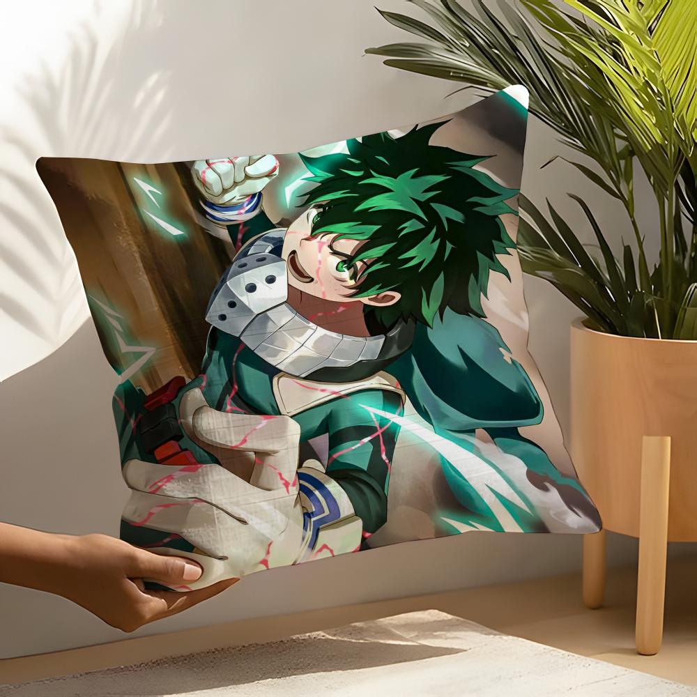 My Hero Academia - Boku No Hero Academia Pillow Case Linen Cushion Covers For Decorative Sofa Home Pillows Case