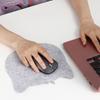 Thicken Cat Shaped Cloth Cute Optical Universal Pad Mouse Mat for Computer Cat Design