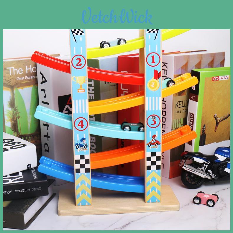 Fun Six Floor Glider Track Set Children Puzzle Toy For Children
