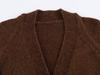 European and American style, new women's clothing, foreign style, fashionable, casual style, shoulder sleeves knitted coat